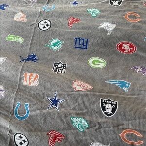 Pottery Barn Teen NFL FULL Sheet Set – Gray | Licensed